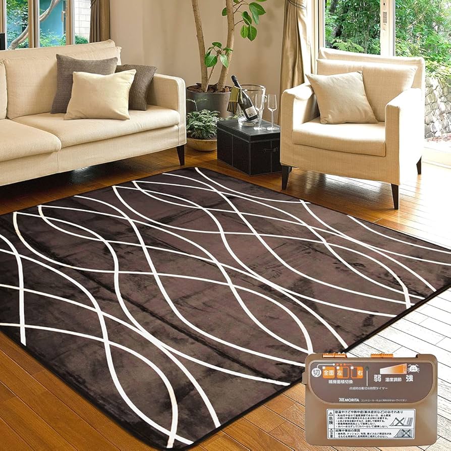 Amazon | MORITA 電気カーペット 2畳 ホットカーペット カバー付