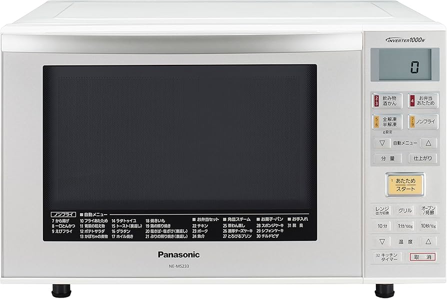Amazon | パナソニック オーブンレンジ エレック 23L ホワイト NE