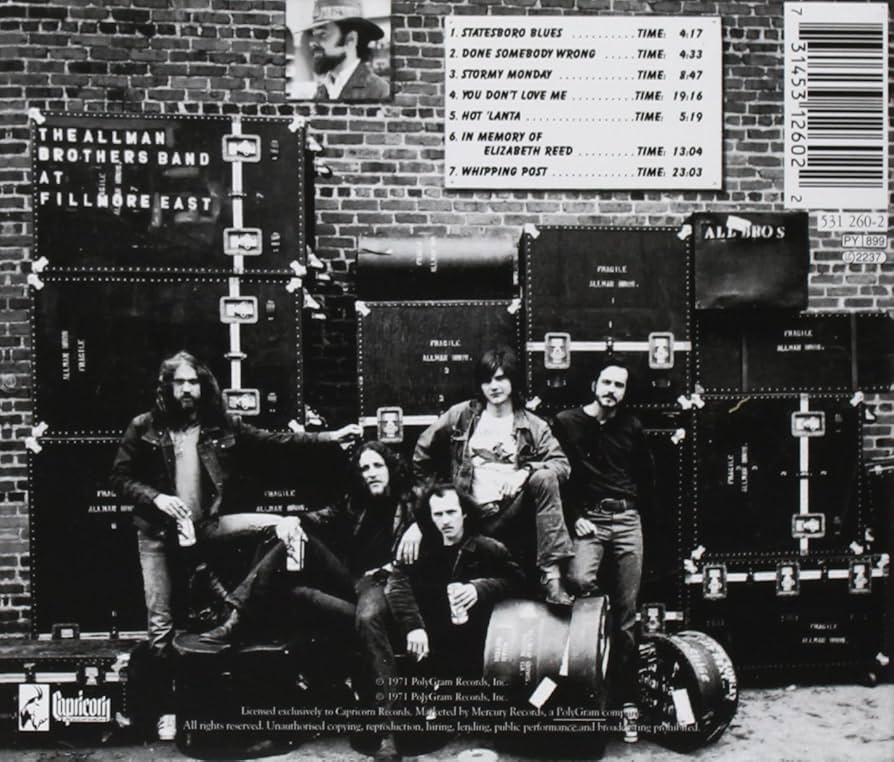 Amazon.co.jp: The Allman Brothers at Fillmore East: ミュージック