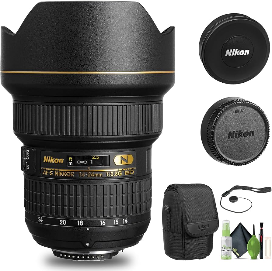 Amazon.com: Nikon AF-S NIKKOR 14-24mm f/2.8G ED Lens (2163) + Cap