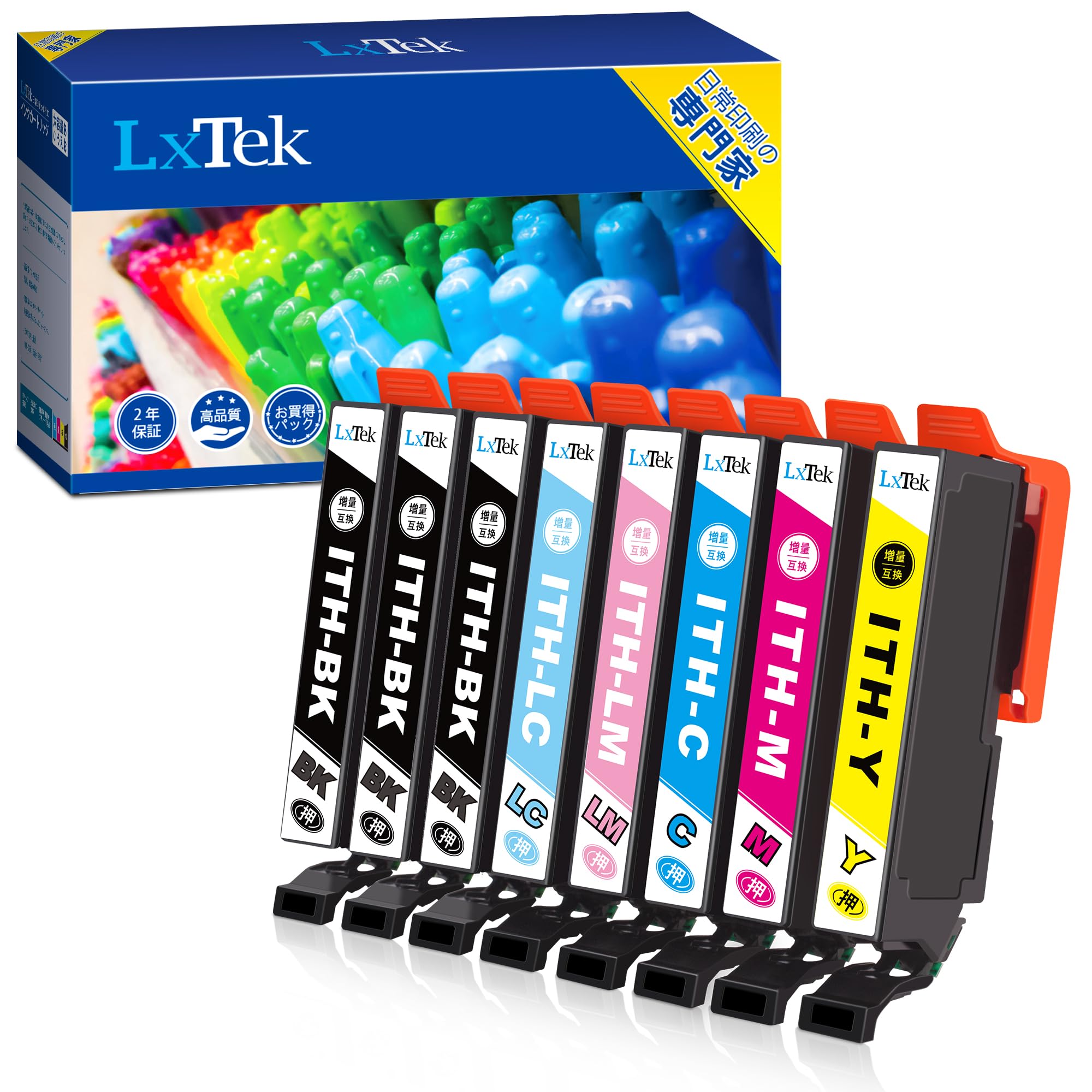 Amazon.co.jp: LxTek ITH-6CL エプソン用 インク イチョウ EPSON用 ITH