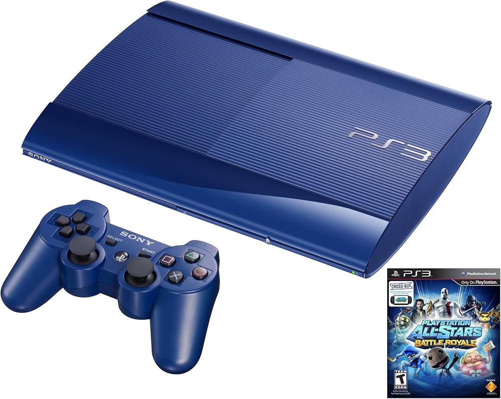 Amazon.com: PS3 Azurite 250GB System with PlayStation All-Stars