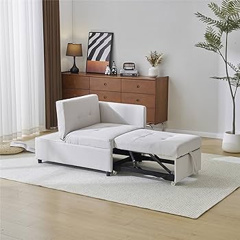 Amazon｜多機能ソファベッド 1.5人掛け 3WAY リクライニング カウチ