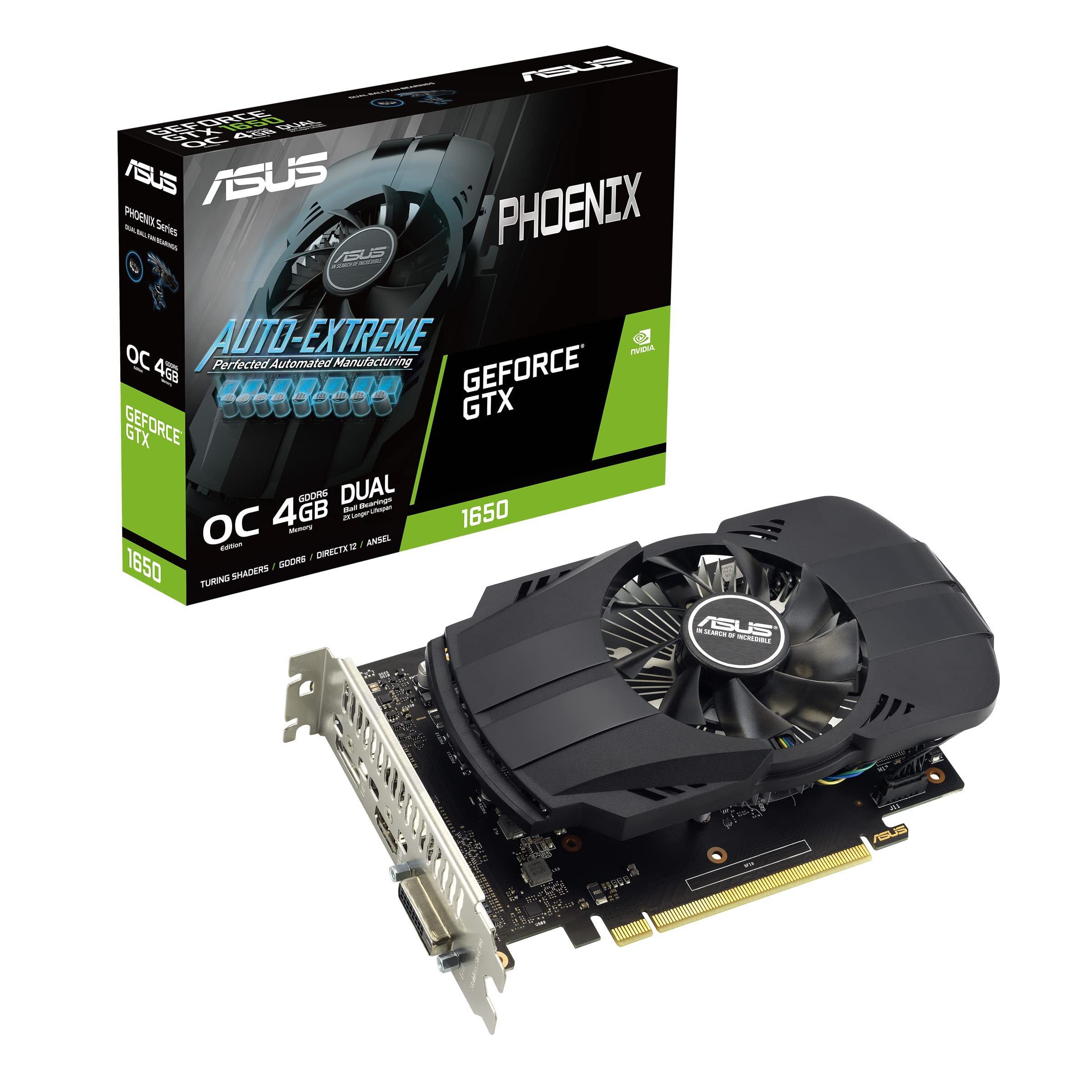 Amazon | ASUS (エイスース) Phoenix NVIDIA GeForce GTX 1650 OC