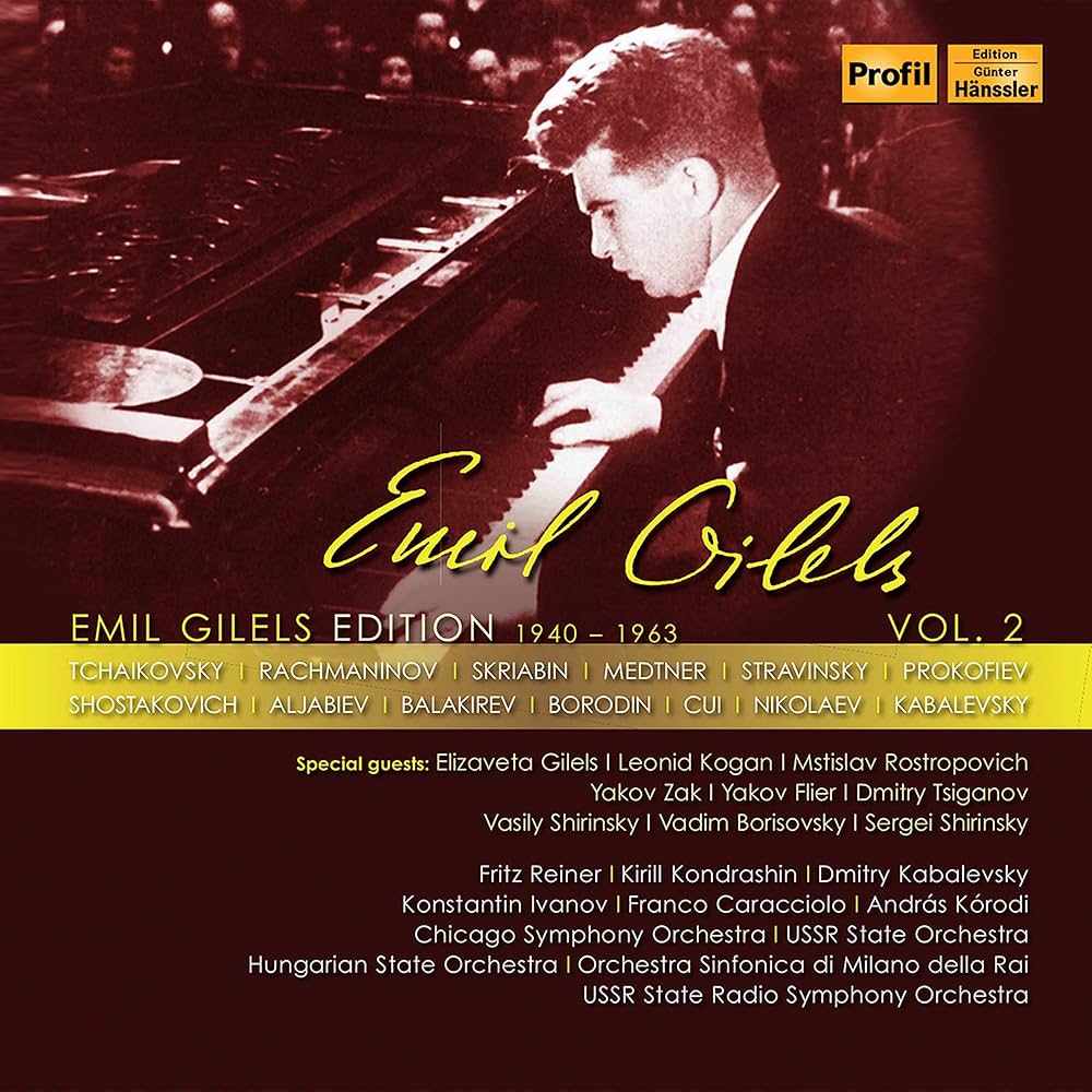 Emil Gilels Edition 2 / Various - Emil Gilels Edition 2 - Amazon