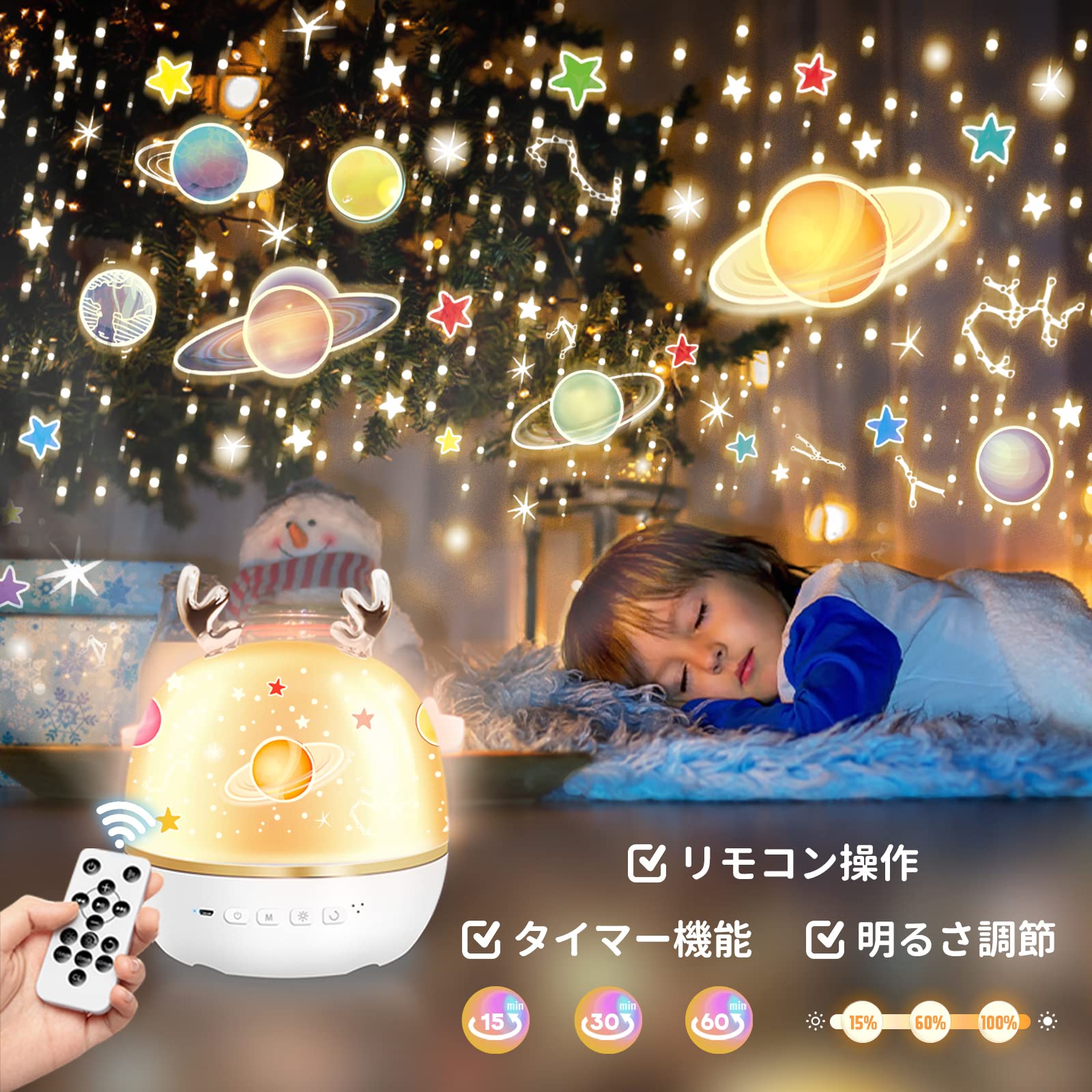 Amazon.co.jp: 【28種類投影フィルムセット】【Bluetooth対応&リモコン