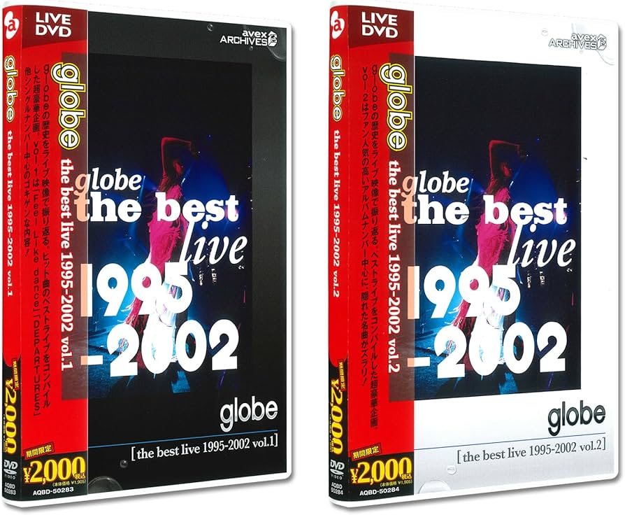 Amazon.co.jp: globe the best live 1995-2002 vol.1 & vol.2 [DVD