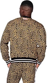 Amazon.co.jp: [ZUMBA WEAR] [ズンバウエア] ヒョウ柄 スエットシャツ