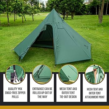 Amazon | [廃盤予定！絶版品]OneTigris Black Orca 軽量テント