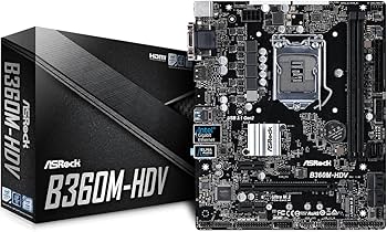 Amazon | ASRock Intel B360チップセット搭載 Micro ATXマザーボード