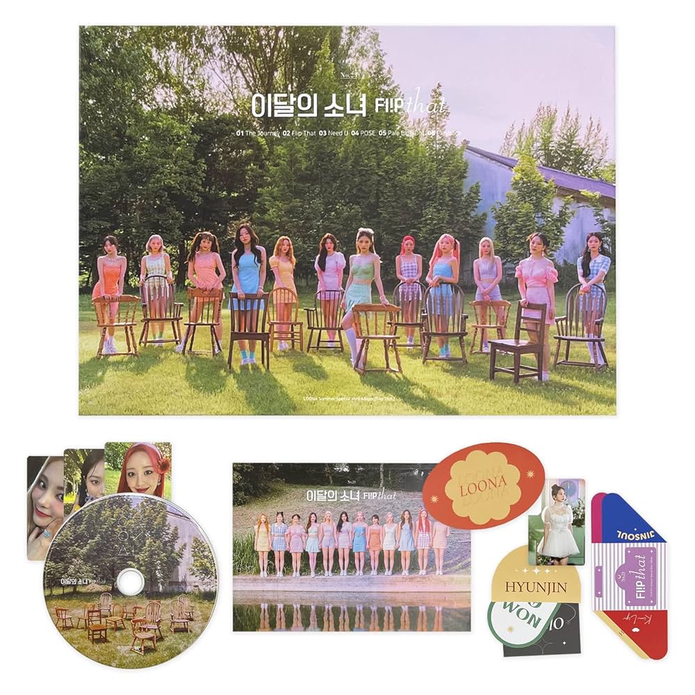 LOONA - Summer Special Mini Album [Flip That] (C ver.) Photobook +