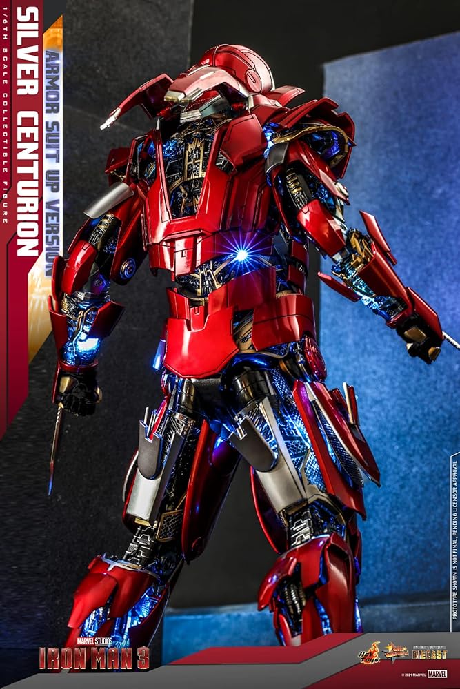 Amazon.com: Hot Toys 1:6 Iron Man Mark XXXIII Armour Suit Up