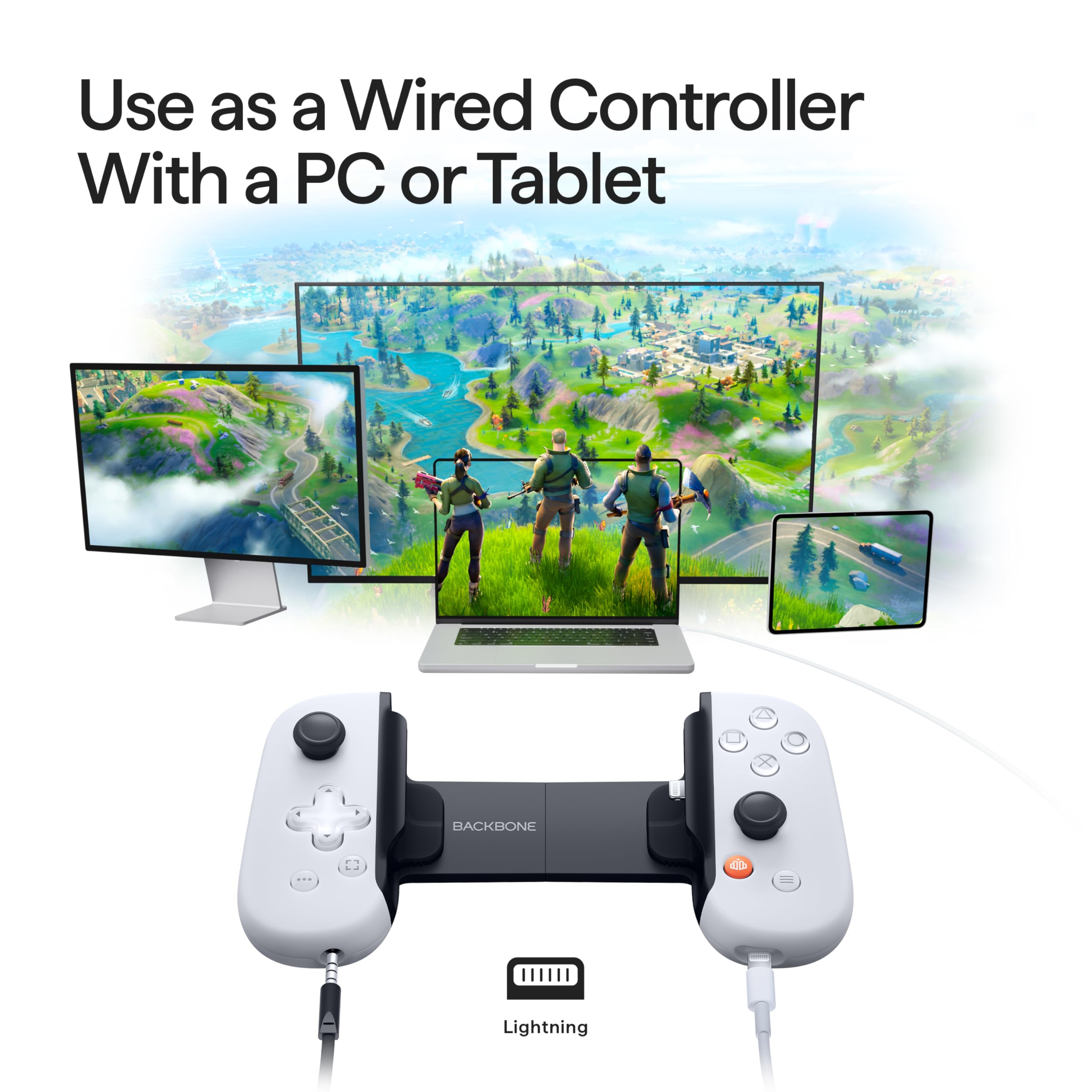 BACKBONE One Mobile Gaming Controller for iPhone (Lightning