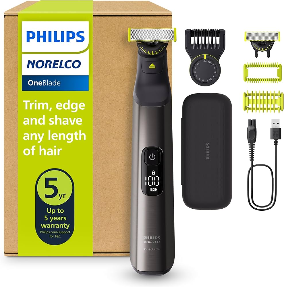 Amazon.com: Philips Norelco OneBlade 360 Pro Face + Body, Hybrid