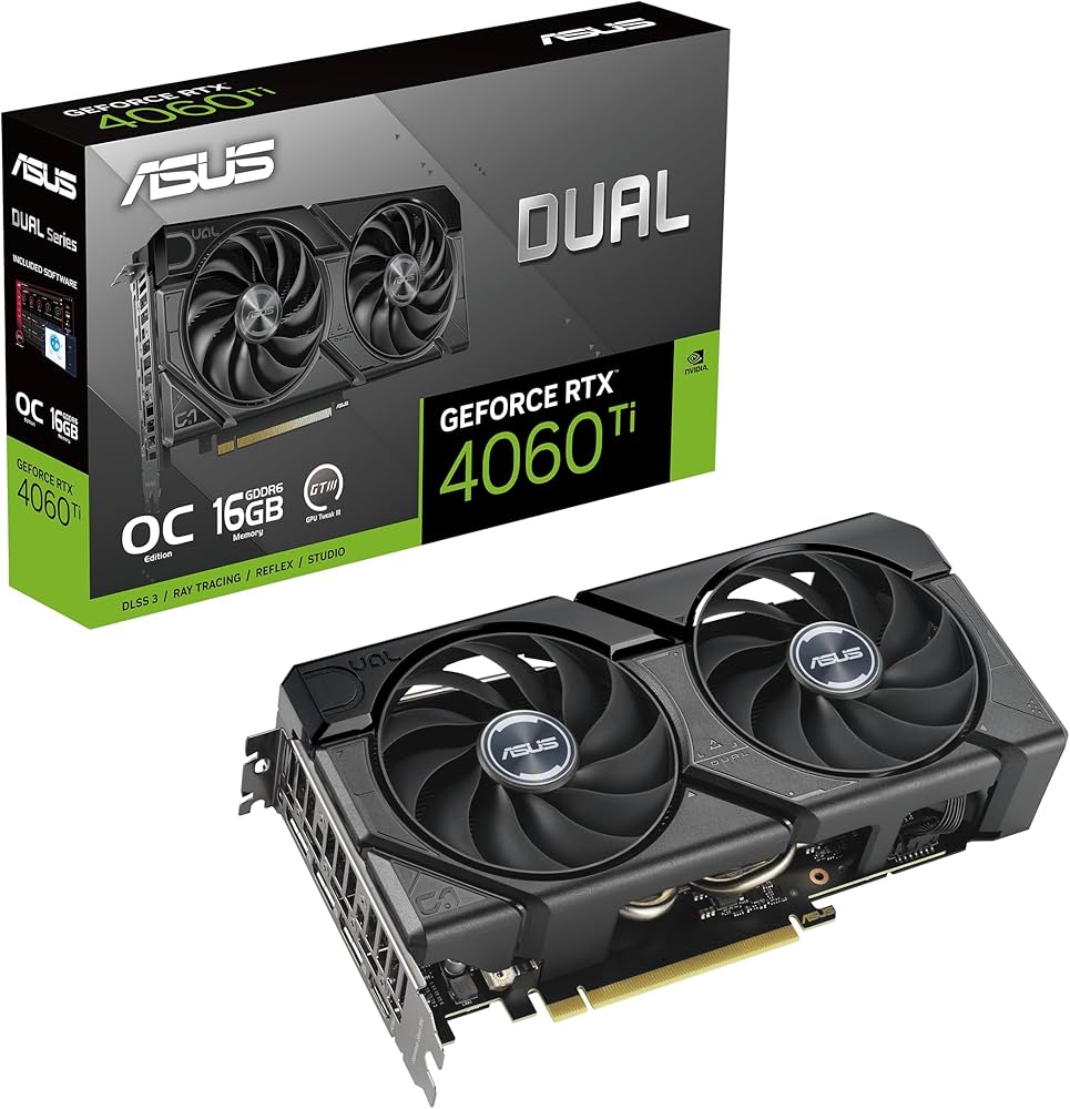 Amazon | ASUS Dual GeForce RTX™ 4060 Ti EVO OC Edition 16GB GDDR6