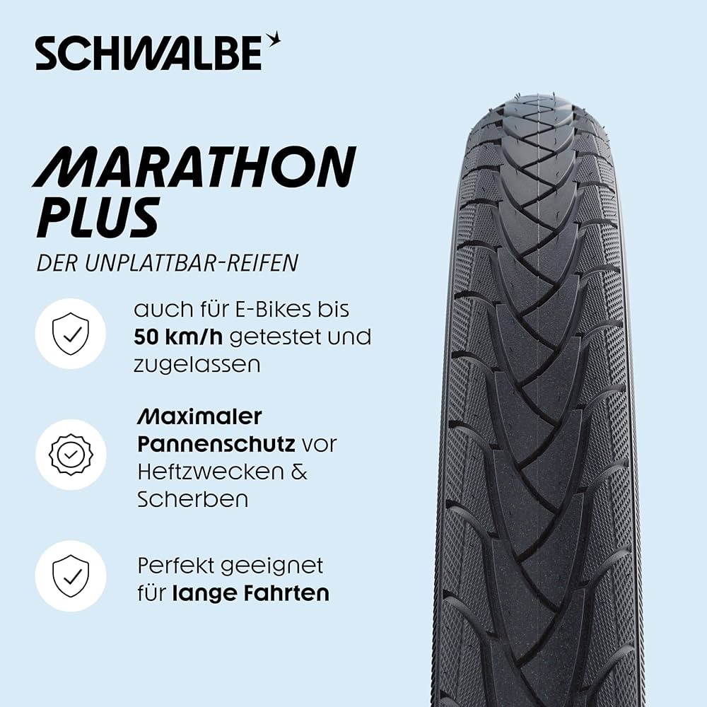 Amazon | SCHWALBE(シュワルベ) 【正規品】マラソン プラス 26×1.75