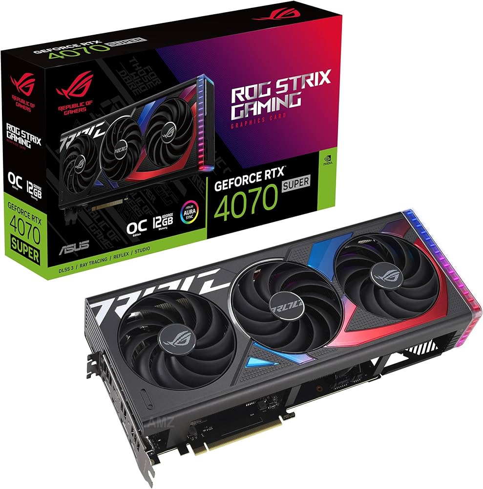 Amazon | ASUS ROG Strix GeForce RTX 4070 Super OC Edition