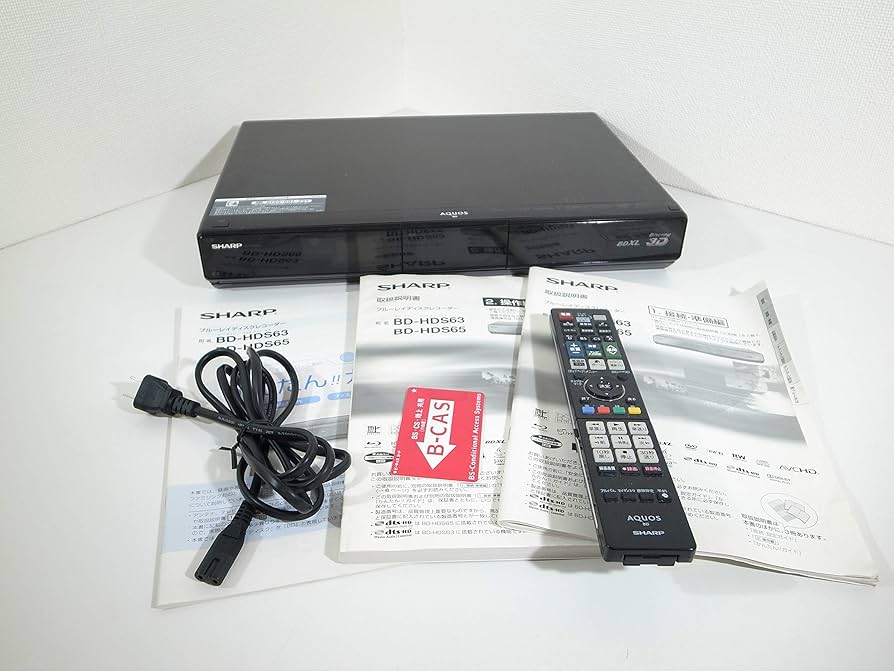 Amazon | シャープ 320GB 1チューナー ブルーレイレコーダー AQUOS BD