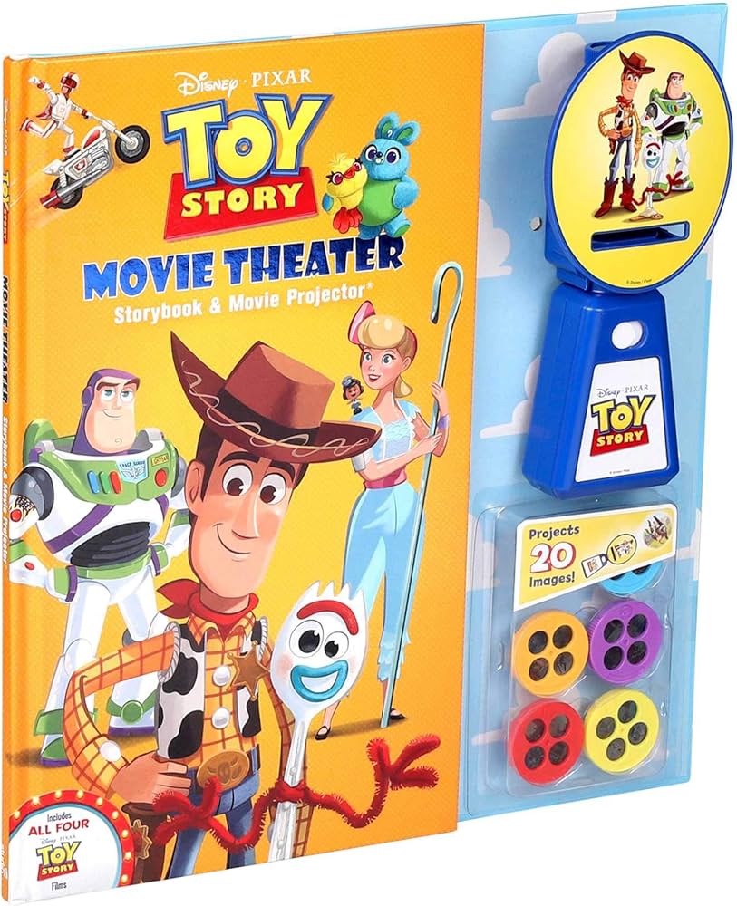 Disney Pixar Toy Story Movie Theater Storybook & Movie Projector