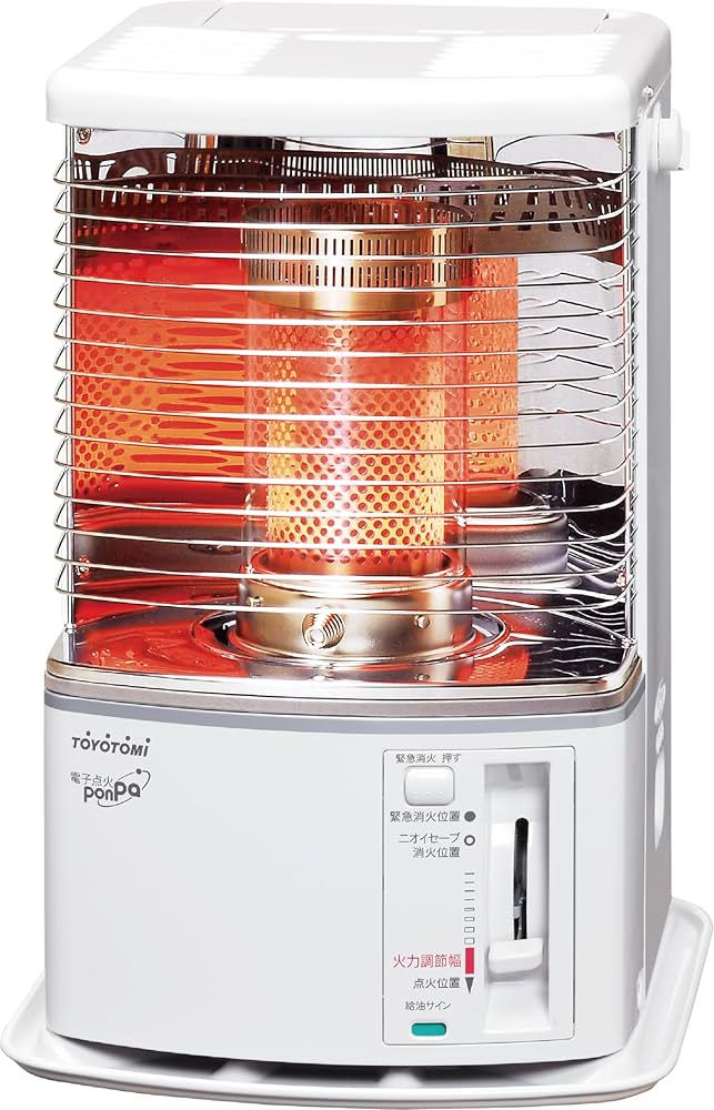 Amazon | 【トヨトミ】反射形 石油ストーブ RS-H2924 ホワイト