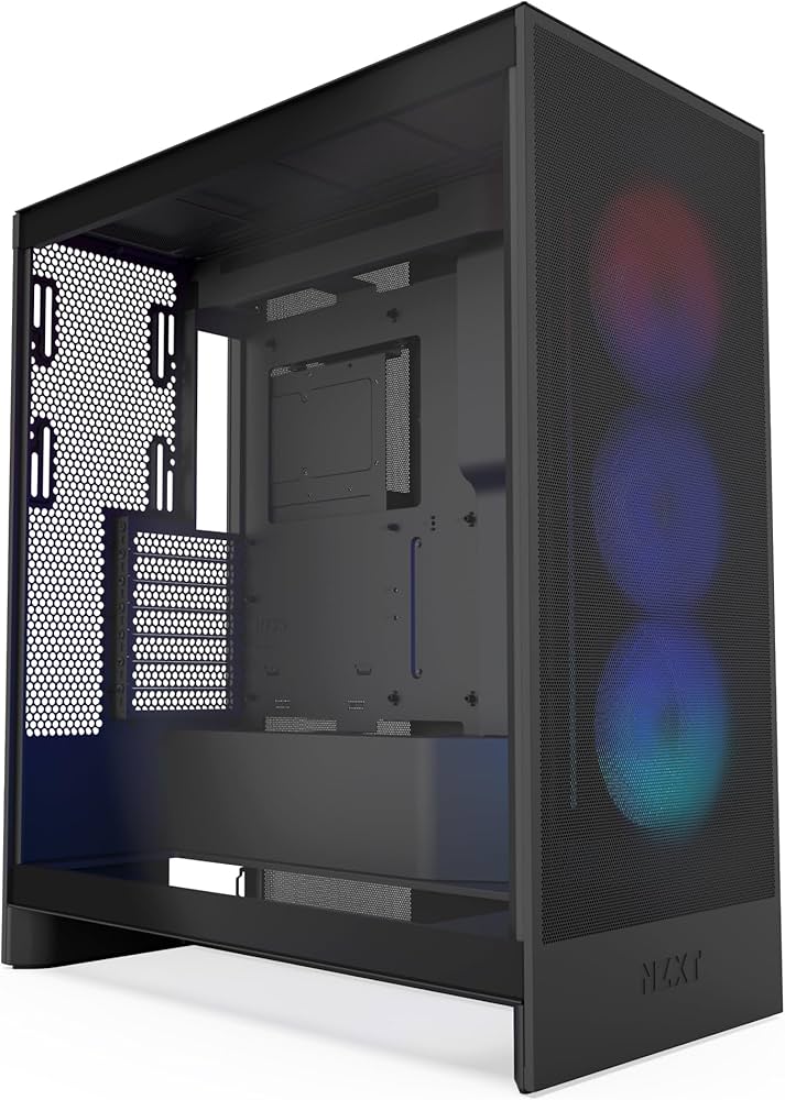 Amazon | NZXT H7 Flow RGB v2 Black 360mm RGBシングルフレームファン