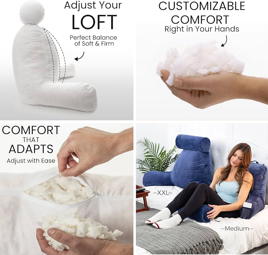 Amazon.com: Husband Pillow XXL Reading Pillow with Arms - 30