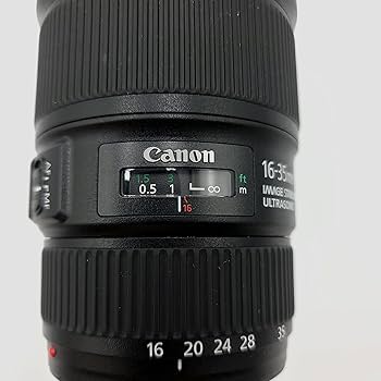 Amazon.com : Canon EF 16-35mm f/4L is USM Lens - 9518B002, Black