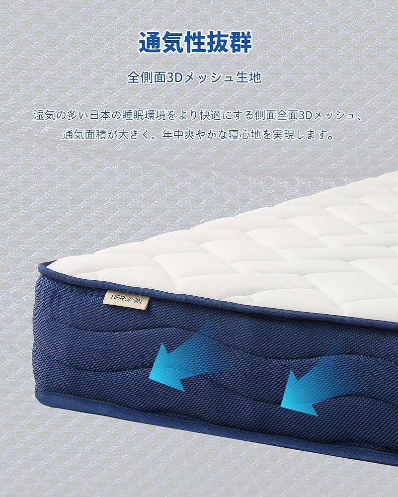 Amazon.co.jp: HARUMIN マットレス セミダブル 極厚20CM