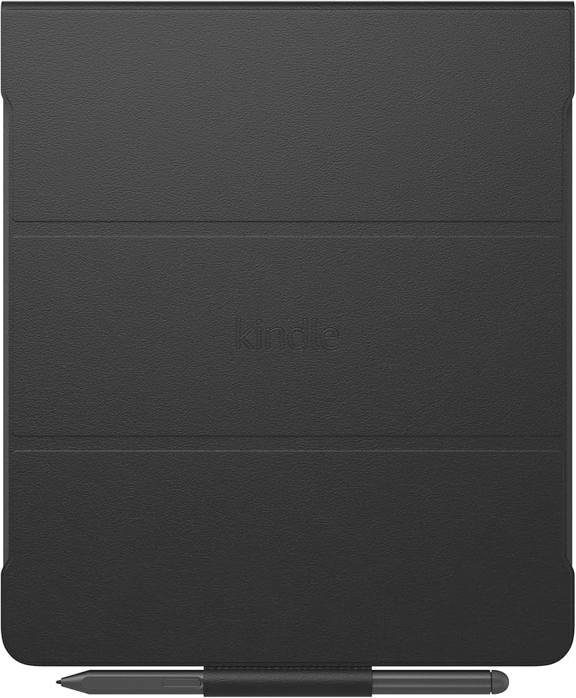 Amazon.com: Amazon Kindle Scribe Leather Folio Cover with Magnetic
