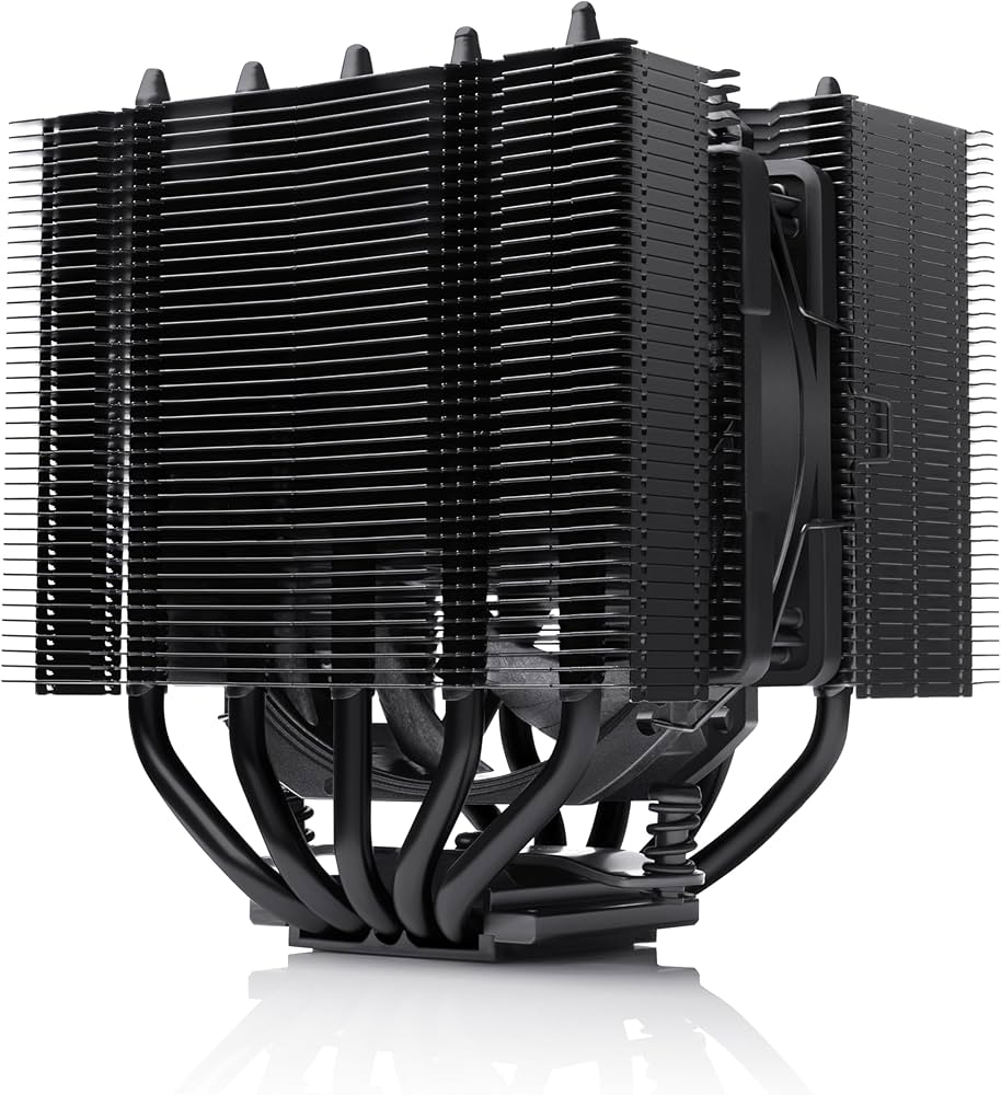 Amazon.com: Noctua NH-D12L chromax.Black, Low-Height Dual-Tower