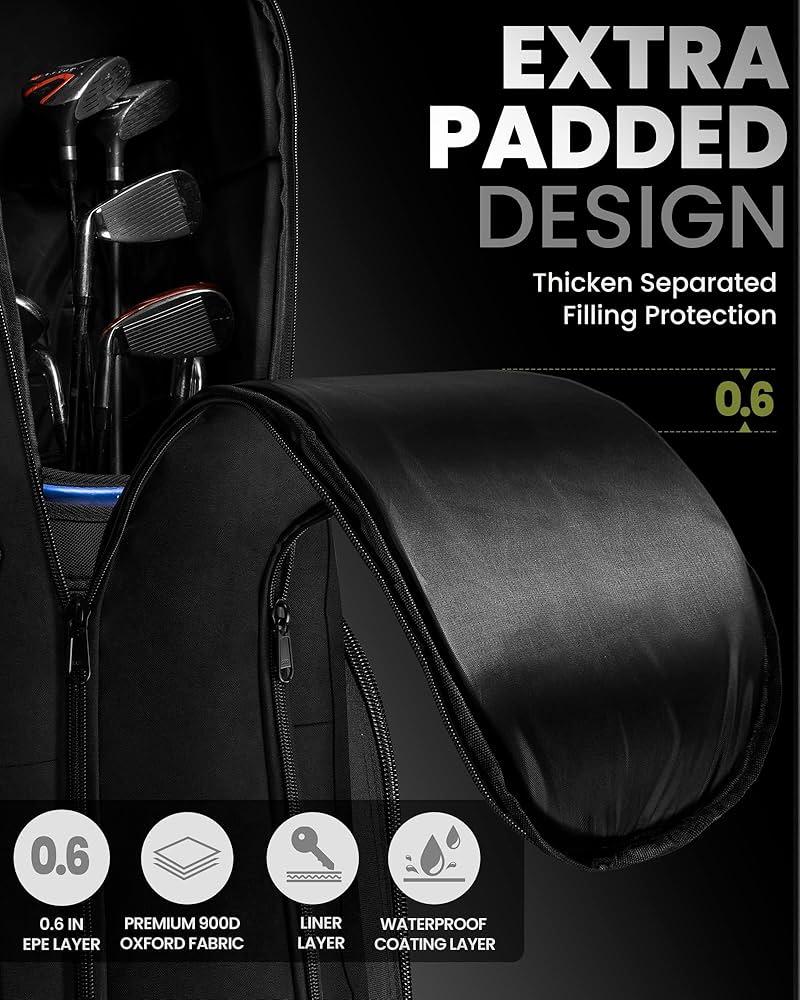 Amazon | (アウトドアマスター) OutdoorMaster パッド入りゴルフクラブ