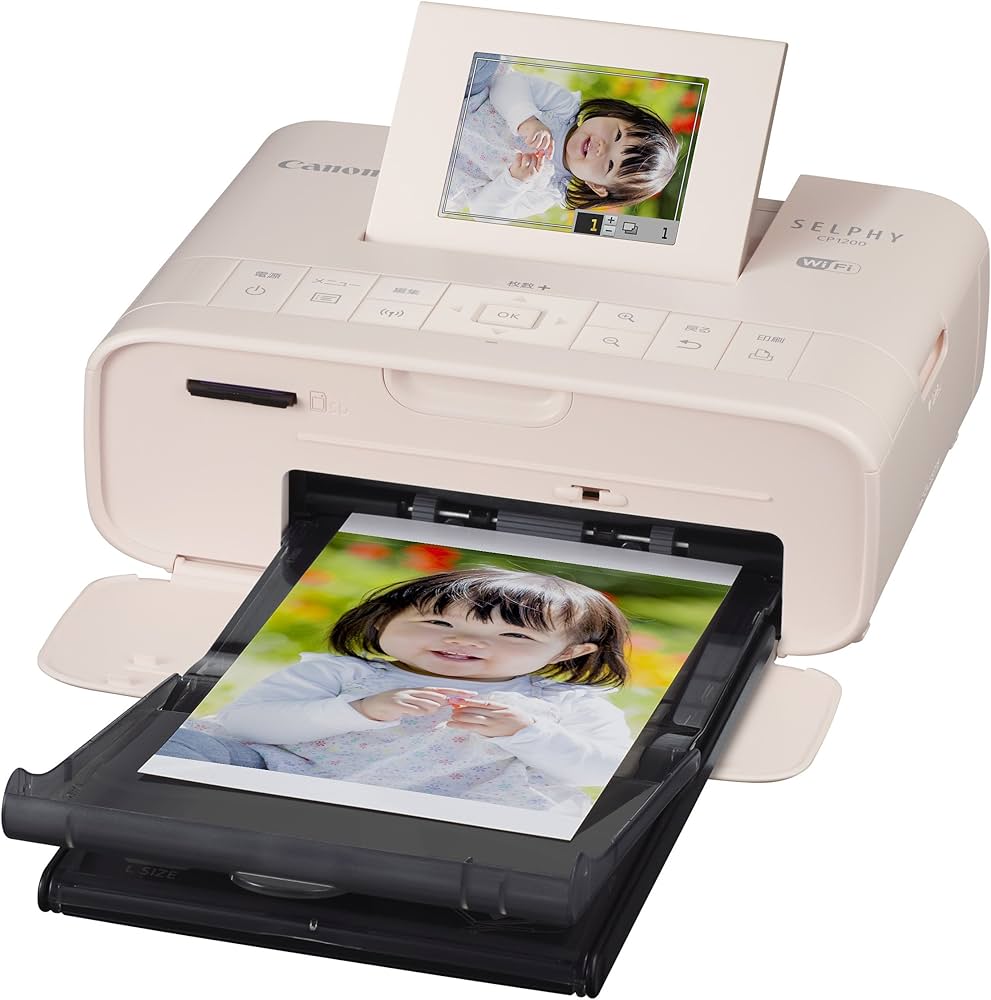Amazon.co.jp: 旧モデル Canon プリンター SELPHY CP1200PK ピンク