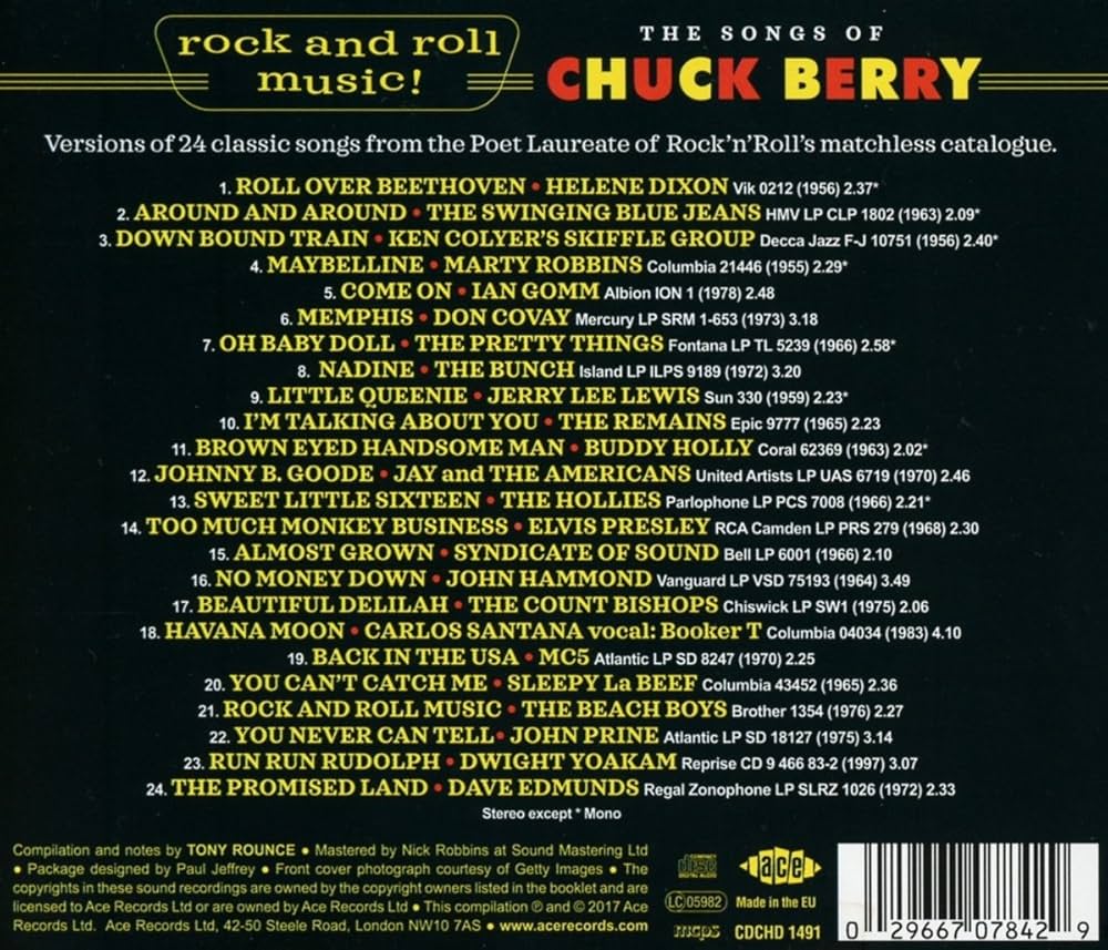 VARIOUS ARTISTS - Rock & Roll Music: Songs Of Chuck Berry