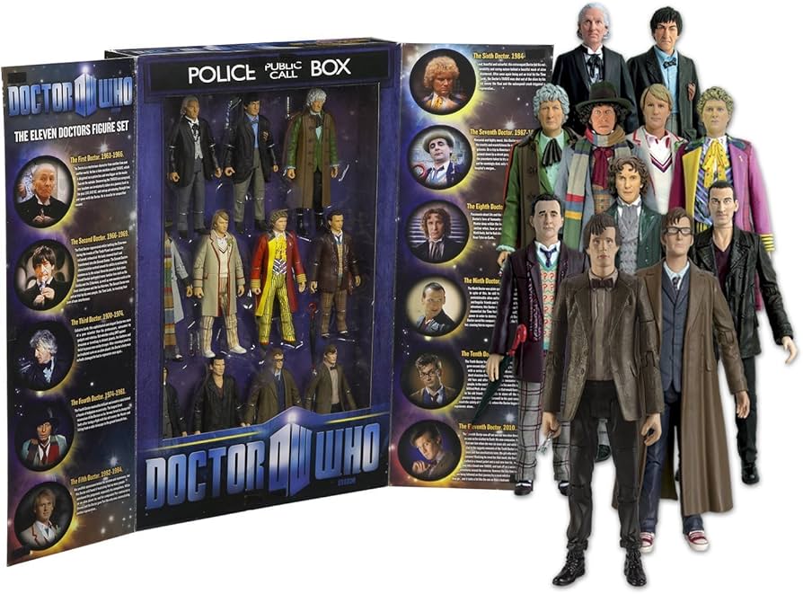 Amazon.com: Character Options Doctor Who 11 Doctors Action Figure