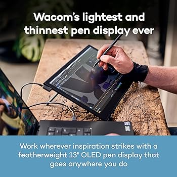 Amazon.co.jp: Wacom Organic EL Pen Tablet Wacom Movink 13 Full HD