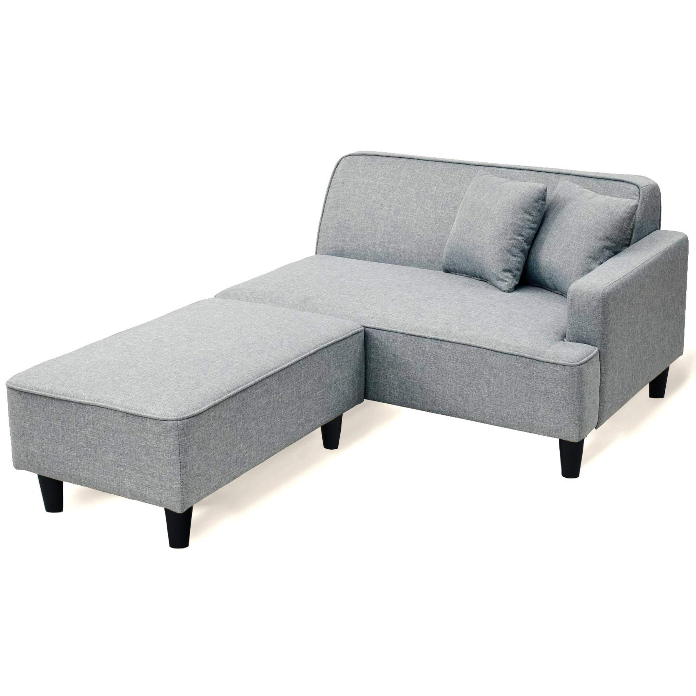 Amazon｜山善(YAMAZEN) ソファ カウチソファ 2人掛け ロボット掃除機が