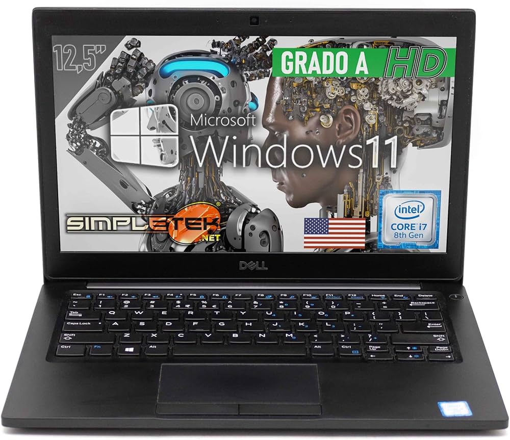 Ordinateur portable Dell Latitude 7290 Core i7 8° Gen 12,5