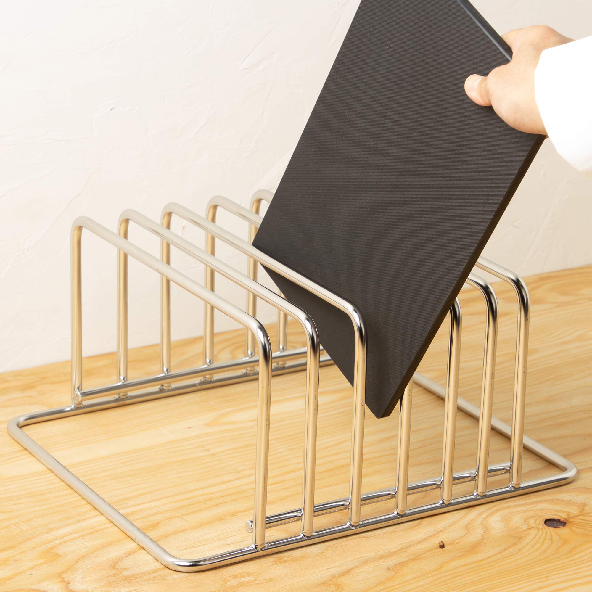 Amazon｜遠藤商事 業務用 まな板立て 横型 MY-6 ステンレス鋼 日本製