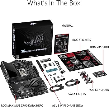 Amazon.com: ASUS ROG Maximus Z790 Dark Hero (WiFi 7) LGA 1700