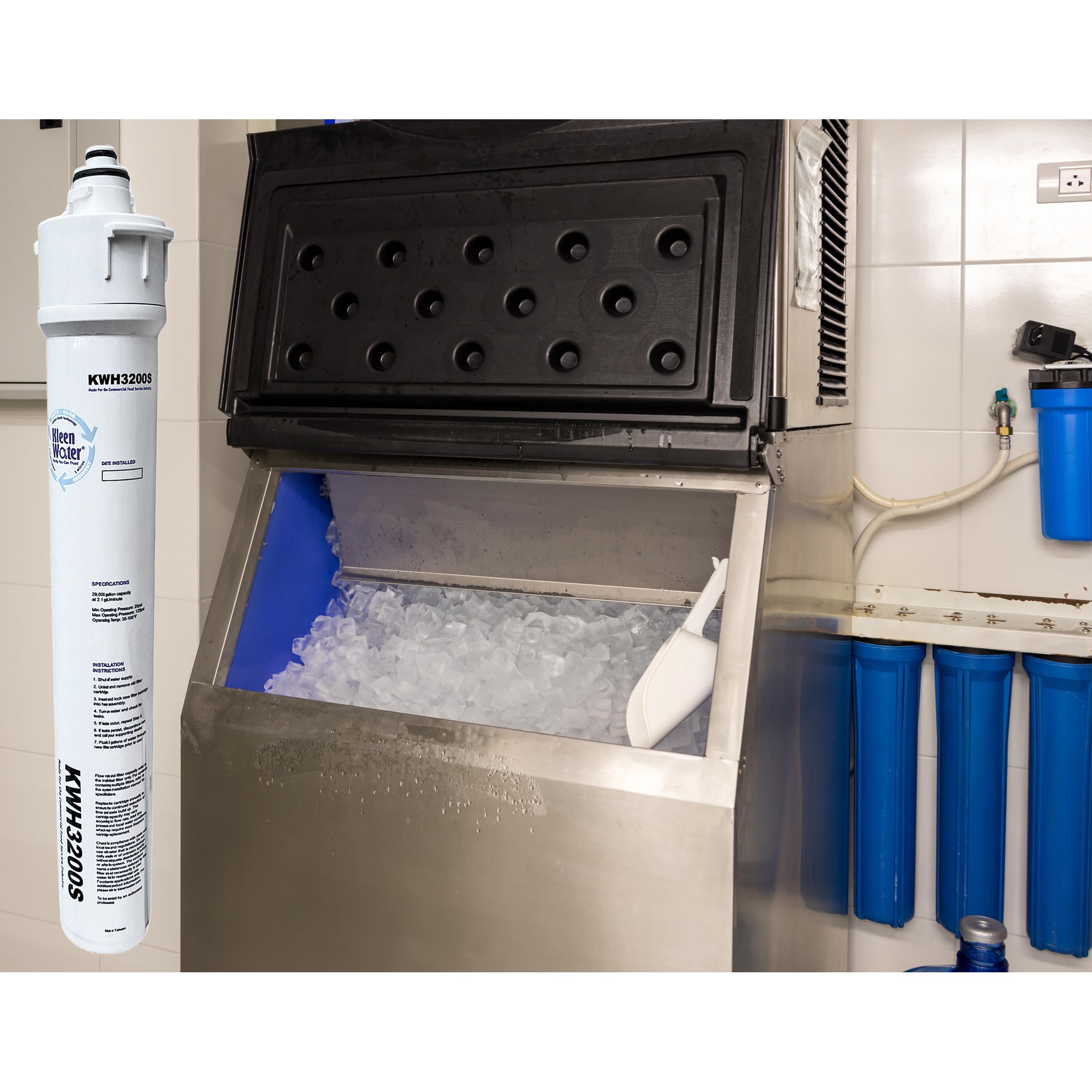 Amazon | KleenWater KWH3200S 浄水器 ホシザキ 4HC-H H9655-11 業務用