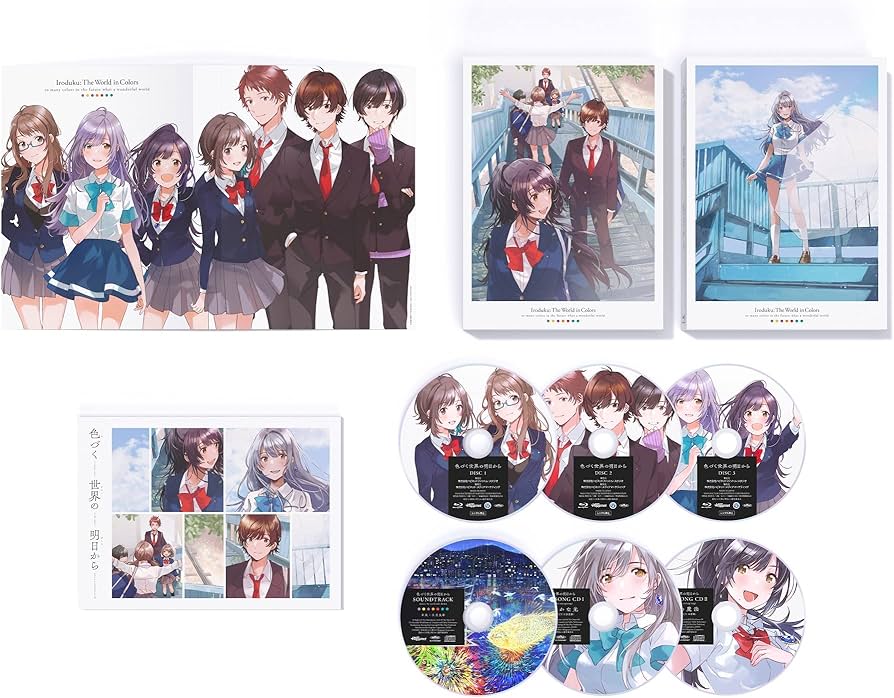 Amazon.co.jp: 色づく世界の明日から Blu-ray BOX : 石原夏織, 本渡楓