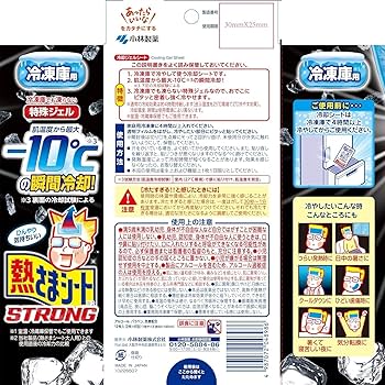 Amazon.co.jp: 小林製薬 熱さまシートストロング 大人用 12枚