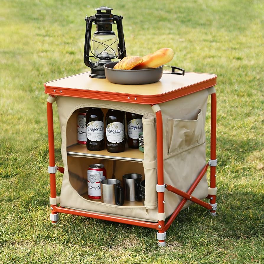 Amazon.co.jp: Westfield Outdoor マルチキッチンテーブル 2段ラック