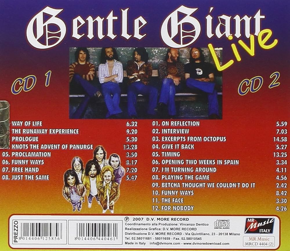 Gentle Giant - Gentle Giant - Live - Amazon.com Music