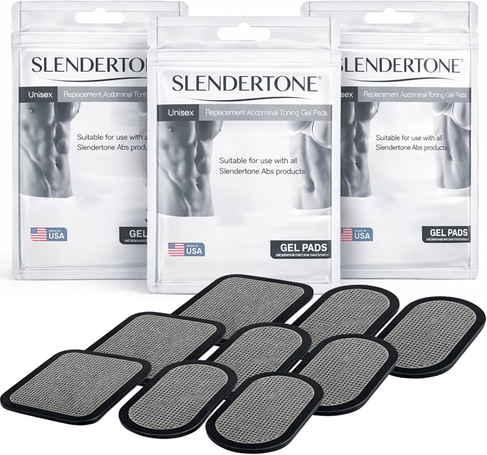 Amazon.com: Slendertone Genuine Replacement Gel Pads – Triple Pack