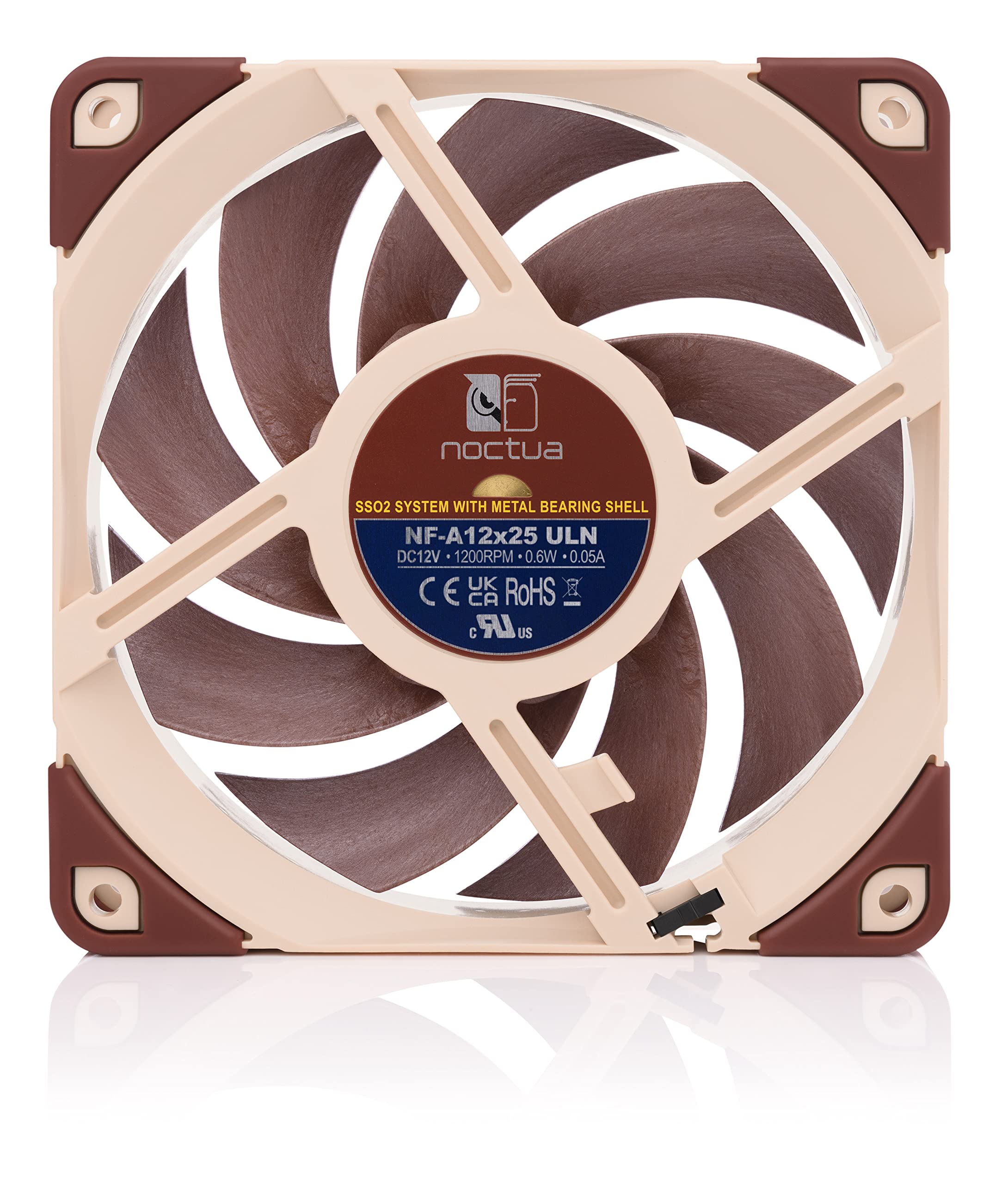Amazon.co.jp: Noctua NF-A12x25 ULN, プレミアム 静音 ファン, 3-Pin