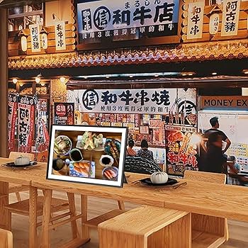 Amazon | デジタルフォトフレーム、15.6インチ大型デジタルフォト