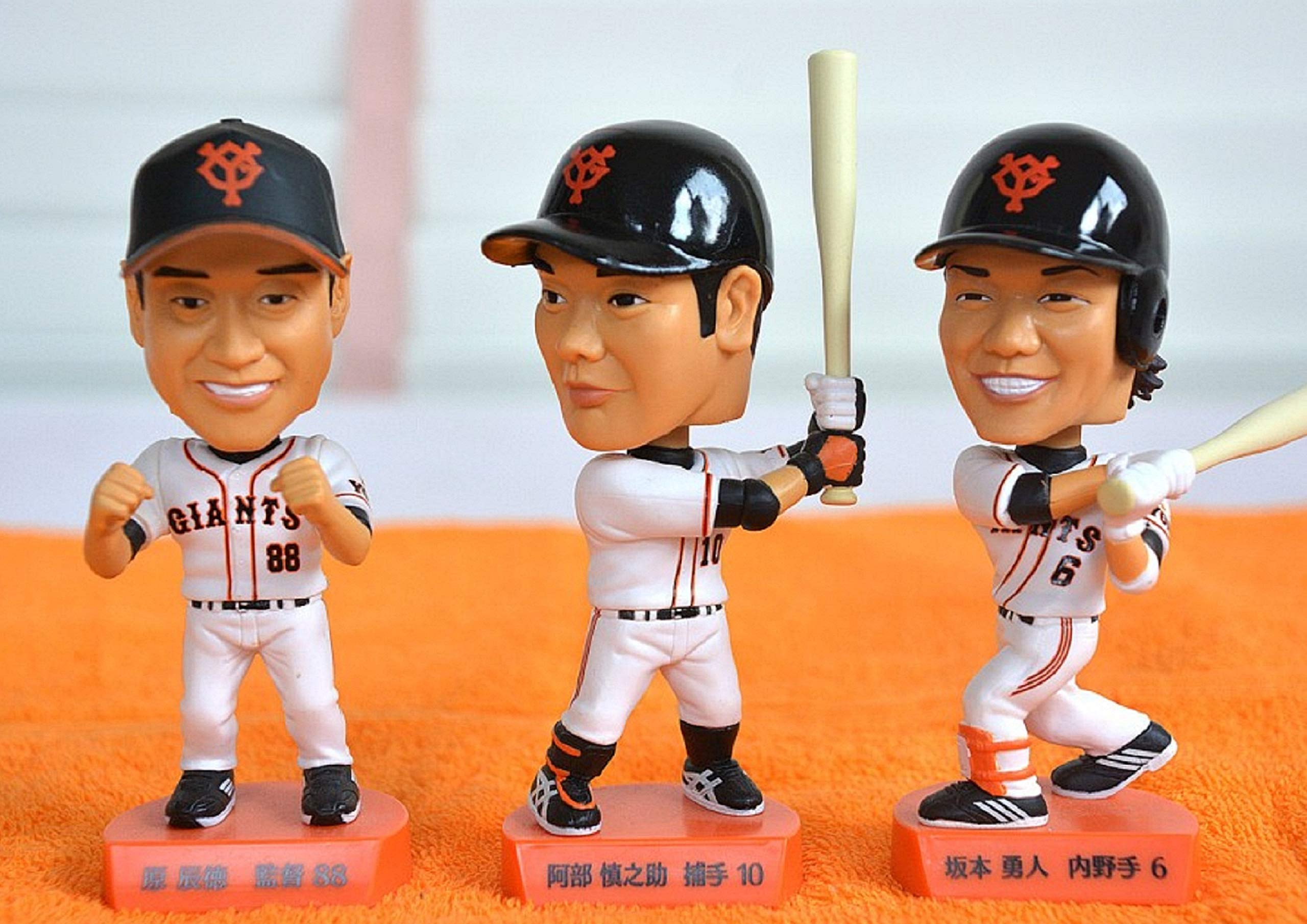 Amazon.co.jp: 読売 ジャイアンツ ボブルヘッド フィギュア 球団創設