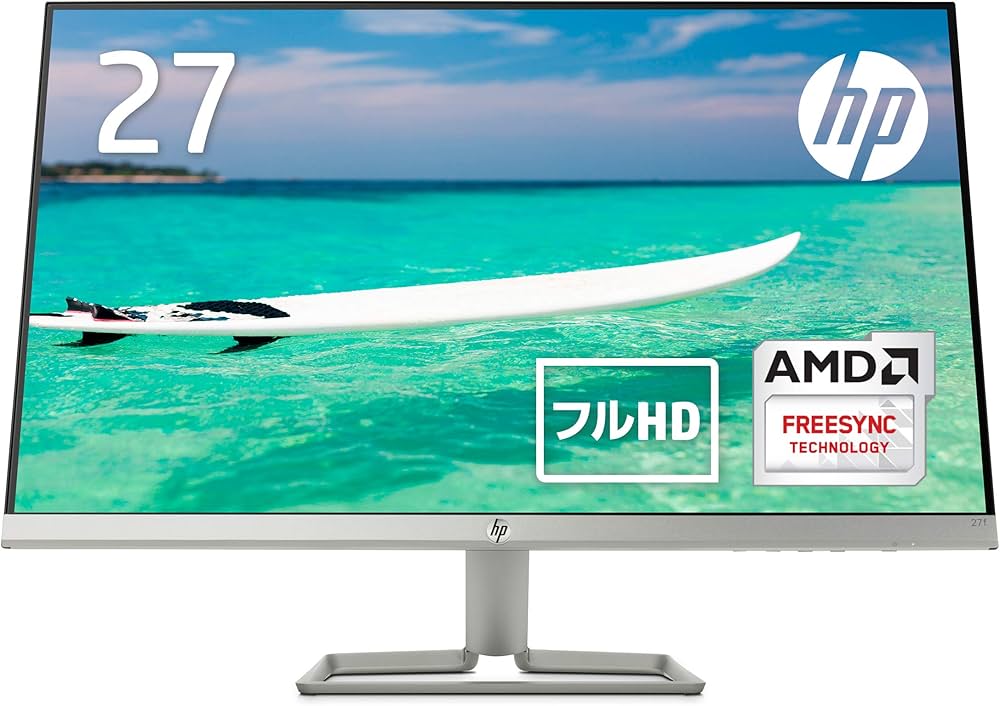 Amazon.co.jp: HP モニター 27インチ ディスプレイ フルHD 非光沢IPS