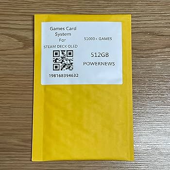 Amazon | 512GB マイクロSDカード Steamデッキ用 (OLEDバージョン対応